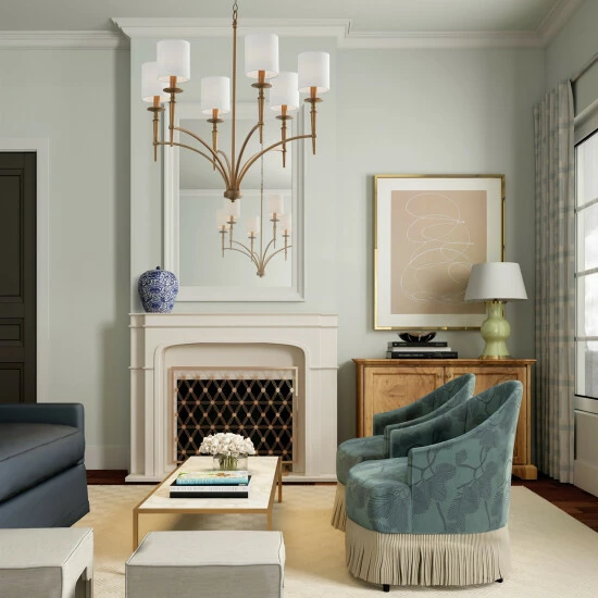 Top 10 โญ Capital Lighting Abbie 31" 6-light Chandelier W/ White Fabric Stay-Straight Shades Polished Nickel ๐ฅ 2 Top 10 โญ Capital Lighting Abbie 31" 6-light Chandelier W/ White Fabric Stay-Straight Shades Polished Nickel ๐ฅ - Image 2