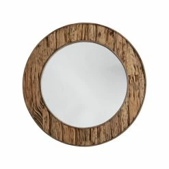 Cheap 👍 Capital Lighting 33.5" Reclaimed Railroad Ties Decorative Mirror ⭐