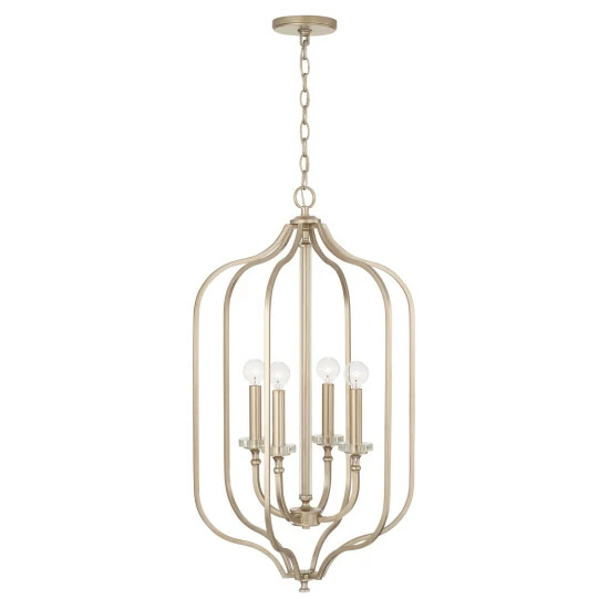 Best Pirce โ Capital Lighting Breigh 4-light Brushed Champagne Foyer Pendant ๐ฅฐ 4 Best Pirce โ Capital Lighting Breigh 4-light Brushed Champagne Foyer Pendant ๐ฅฐ - Image 4