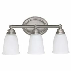Budget 🌟 Capital Lighting Transitional 3-light Matte Nickel Bath/Vanity Light - Matte Nickel 🎁