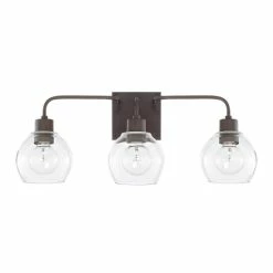 Hot Sale ✔️ Capital Lighting Tanner Clear Glass 3-light Vanity Fixture Bronze 🤩 -Capital Lighting Shop unnamed file 170