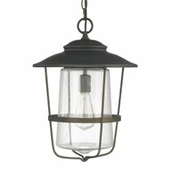 Promo ✨ Capital Lighting Creekside 1-light Old Bronze Outdoor Hanging Lantern ✨