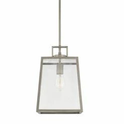 Cheap 🎁 Capital Lighting Kenner 1-light Antique Nickel Pendant - Antique Nickel 😉