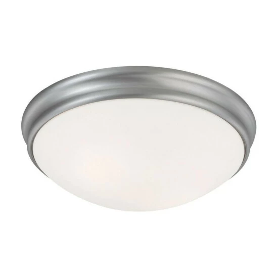 Coupon ๐งจ Capital Lighting Transitional 2-light Matte Nickel Flush Mount - Matte Nickel ๐งจ 1 Coupon ๐งจ Capital Lighting Transitional 2-light Matte Nickel Flush Mount - Matte Nickel ๐งจ