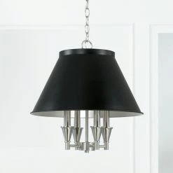 Best reviews of ⌛ Capital Lighting Benson 17" 4-light Black/ Brushed Nickel Pendant 🧨 -Capital Lighting Shop unnamed file 1725