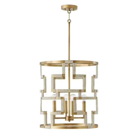 Wholesale ๐ฅฐ Capital Lighting Hala 18.25" 4-light Patinaed Brass/ Bleached Natural Jute Foyer Pendant ๐ 1 Wholesale ๐ฅฐ Capital Lighting Hala 18.25" 4-light Patinaed Brass/ Bleached Natural Jute Foyer Pendant ๐