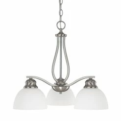 Cheapest 💯 Capital Lighting Stanton 3-light Brushed Nickel Chandelier - Brushed Nickel 😀