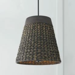 Cheapest ⌛ Capital Lighting Tallulah 4-light Medium Pendant W/ Mango Wood & Water Hyacinth Chalk Wash 🔔 -Capital Lighting Shop unnamed file 1764