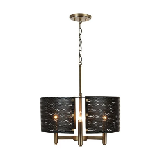 Cheap 🥰 Capital Lighting Dax 4-light Aged Brass/Black Pendant 🤩 1 Cheap 🥰 Capital Lighting Dax 4-light Aged Brass/Black Pendant 🤩