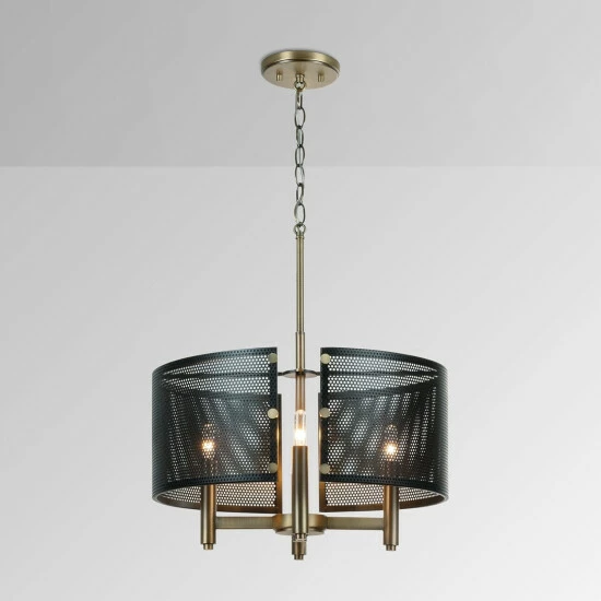 Cheap 🥰 Capital Lighting Dax 4-light Aged Brass/Black Pendant 🤩 4 Cheap 🥰 Capital Lighting Dax 4-light Aged Brass/Black Pendant 🤩 - Image 4