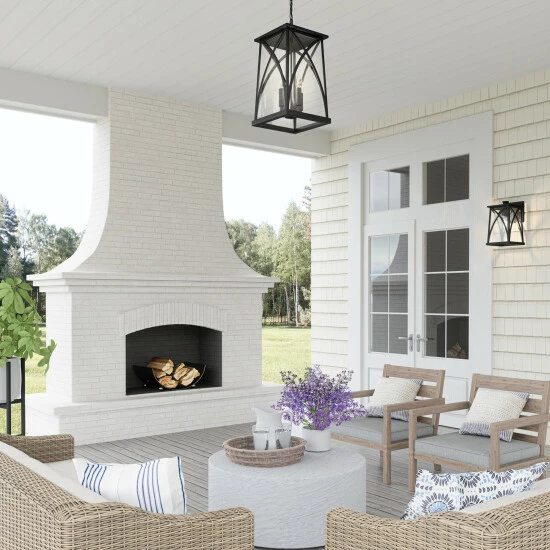 Discount ๐งจ Capital Lighting Marshall 4-light Outdoor Hanging Lantern Black ๐ 2 Discount ๐งจ Capital Lighting Marshall 4-light Outdoor Hanging Lantern Black ๐ - Image 2