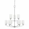 Top 10 🛒 Capital Lighting Dixon 9-light Chandelier Brushed Nickel 🌟