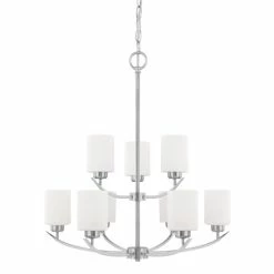 Top 10 🛒 Capital Lighting Dixon 9-light Chandelier Brushed Nickel 🌟