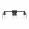 Best Pirce ✨ Capital Lighting Porter 3-light Renaissance Brown Bath/Vanity Fixture 👍