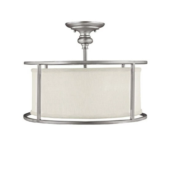 Budget โ๏ธ Capital Lighting Midtown 3-light Matte Nickel Semi-Flush Mount - Matte Nickel ๐ 1 Budget โ๏ธ Capital Lighting Midtown 3-light Matte Nickel Semi-Flush Mount - Matte Nickel ๐