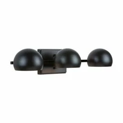 Buy 😀 Capital Lighting Hadley 3-light Matte Black Bath/Vanity Fixture 👏