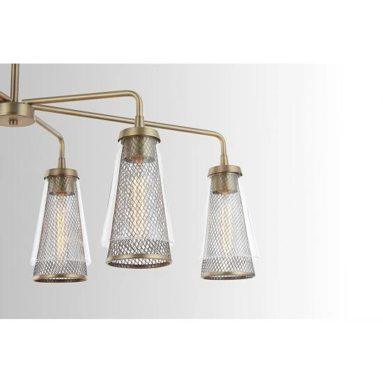 Wholesale โ๏ธ Capital Lighting Abbott 6-light Aged Brass Island Fixture ๐ 4 Wholesale โ๏ธ Capital Lighting Abbott 6-light Aged Brass Island Fixture ๐ - Image 4