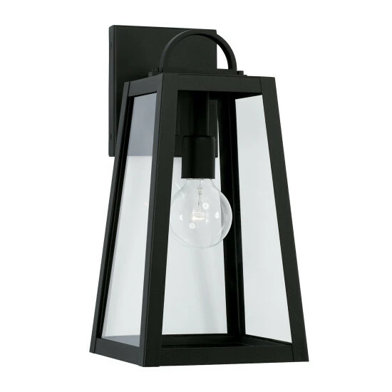 Promo ๐ Capital Lighting Leighton 8" 1-light Outdoor Wall Lantern W/ Clear Glass Black โญ 1 Promo ๐ Capital Lighting Leighton 8" 1-light Outdoor Wall Lantern W/ Clear Glass Black โญ