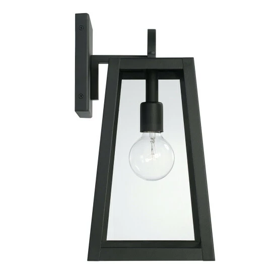 Promo ๐ Capital Lighting Leighton 8" 1-light Outdoor Wall Lantern W/ Clear Glass Black โญ 5 Promo ๐ Capital Lighting Leighton 8" 1-light Outdoor Wall Lantern W/ Clear Glass Black โญ - Image 5