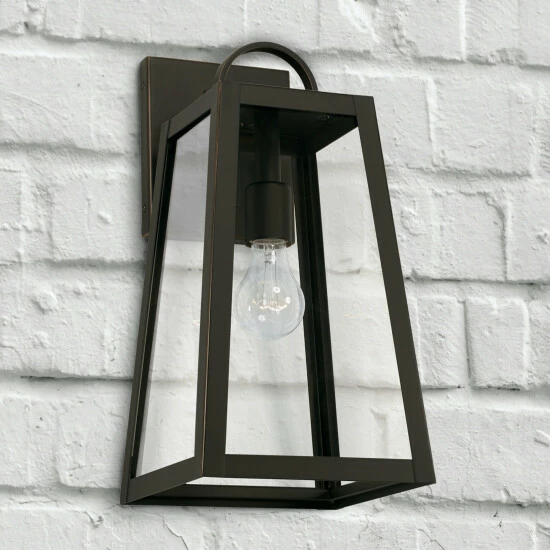 Promo ๐ Capital Lighting Leighton 8" 1-light Outdoor Wall Lantern W/ Clear Glass Black โญ 8 Promo ๐ Capital Lighting Leighton 8" 1-light Outdoor Wall Lantern W/ Clear Glass Black โญ - Image 8