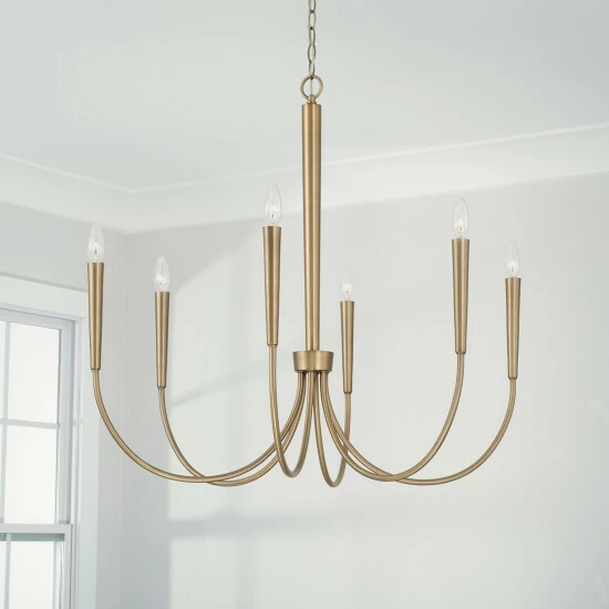 Best Pirce โญ Capital Lighting Holden 6-light Medium Chandelier Aged Brass ๐ 2 Best Pirce โญ Capital Lighting Holden 6-light Medium Chandelier Aged Brass ๐ - Image 2