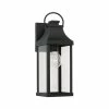 Best Pirce 🎉 Capital Lighting Bradford Outdoor 1-light Small Wall Lantern W/ Clear Glass Oiled Bronze ⌛