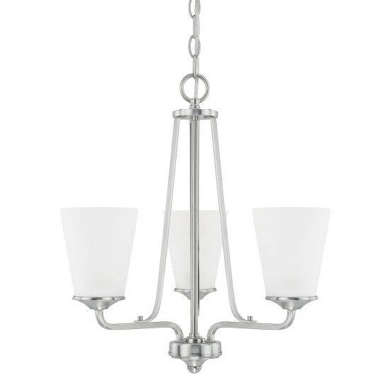 Wholesale ⌛ Capital Lighting Braylon 3-light Chandelier Brushed Nickel ✔️ 1 Wholesale ⌛ Capital Lighting Braylon 3-light Chandelier Brushed Nickel ✔️