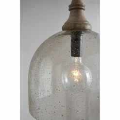 Hot Sale ⭐ Capital Lighting Inglewood 1-light Grey Wash/ Dark Pewter Hanging Pendant Grey Wash/ Dark Pewter W/ Stone Seeded Glass ⌛ -Capital Lighting Shop unnamed file 1872