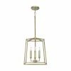 Promo ⭐ Capital Lighting Thea 4-light Foyer Pendant Matte Black ❤️