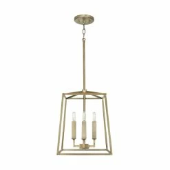 Promo ⭐ Capital Lighting Thea 4-light Foyer Pendant Matte Black ❤️