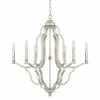 New 🤩 Capital Lighting Blair 6-light Antique Silver Chandelier ❤️