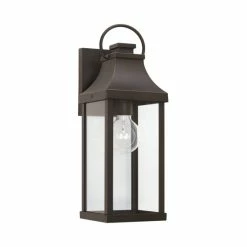 Best Pirce 🎉 Capital Lighting Bradford Outdoor 1-light Small Wall Lantern W/ Clear Glass Oiled Bronze ⌛ -Capital Lighting Shop unnamed file 192