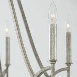 Top 10 💯 Capital Lighting Sylvia 32" 6-light Chandelier W/ White Fabric Stay-Straight Shades Antique Silver 😉 -Capital Lighting Shop unnamed file 1932