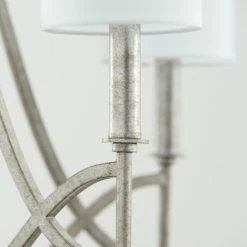 Top 10 💯 Capital Lighting Sylvia 32" 6-light Chandelier W/ White Fabric Stay-Straight Shades Antique Silver 😉 -Capital Lighting Shop unnamed file 1933