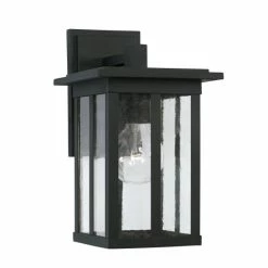 Hot Sale ⭐ Capital Lighting Barrett 7" 1-light Outdoor Wall Lantern W/ Antiqued Glass Oiled Bronze 🌟