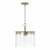 Brand new 🎉 Capital Lighting Mason 1-light Convertible Pendant/ Semi-Flush Mount Brushed Nickel 🛒