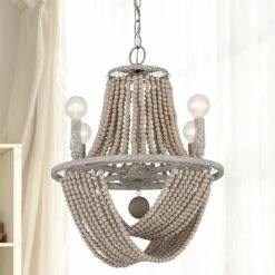 Hot Sale 🎁 Capital Lighting Kayla 4-light Mystic Sand Chandelier 👏