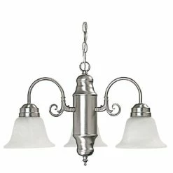 Coupon 🔔 Capital Lighting Traditional 3-light Matte Nickel Chandelier - Matte Nickel 🛒