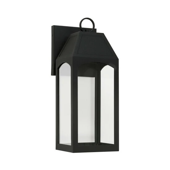 Best Sale π Capital Lighting Burton Outdoor 1-light Black Small LED Wall Lantern W/ Clear Glass π 1 Best Sale π Capital Lighting Burton Outdoor 1-light Black Small LED Wall Lantern W/ Clear Glass π