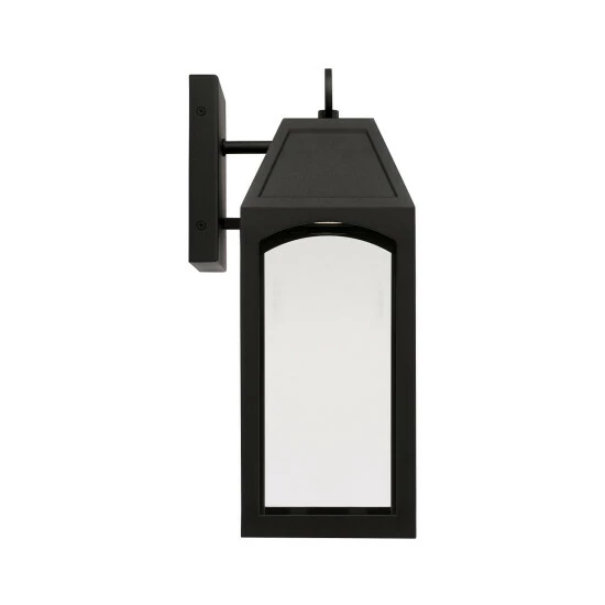 Best Sale π Capital Lighting Burton Outdoor 1-light Black Small LED Wall Lantern W/ Clear Glass π 2 Best Sale π Capital Lighting Burton Outdoor 1-light Black Small LED Wall Lantern W/ Clear Glass π - Image 2