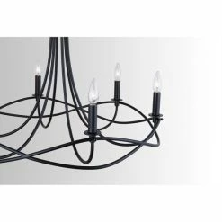 Deals 😍 Capital Lighting Sonnet 6-light Matte Black Chandelier ⌛ -Capital Lighting Shop unnamed file 2012