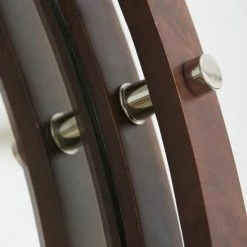 Cheapest 🎁 Capital Lighting 29.75" Polished Nickel/ Dark Wood Decorative Wooden Frame Mirror ⭐ -Capital Lighting Shop unnamed file 202