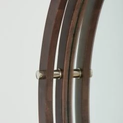 Cheapest 🎁 Capital Lighting 29.75" Polished Nickel/ Dark Wood Decorative Wooden Frame Mirror ⭐ -Capital Lighting Shop unnamed file 203