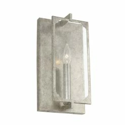 New ⌛ Capital Lighting Merrick 1-light 7-inch Wall Sconce W/ Clear Seeded Glass Old Bronze 🧨