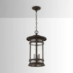 Discount 🎁 Capital Lighting Mission Hills 3-light Oiled Bronze Outdoor Hanging Lantern 😉 -Capital Lighting Shop unnamed file 2042