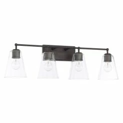 Best deal 💯 Capital Lighting 4-light Old Bronze Bath/Vanity Fixture 🌟