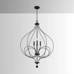 Flash Sale 🤩 Capital Lighting Sonnet 4-light Matte Black Foyer Pendant ✨ -Capital Lighting Shop unnamed file 2061