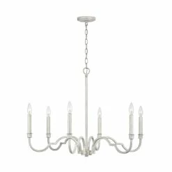 Coupon 👍 Capital Lighting Demi 6-light Winter White Chandelier ✔️ -Capital Lighting Shop unnamed file 2068
