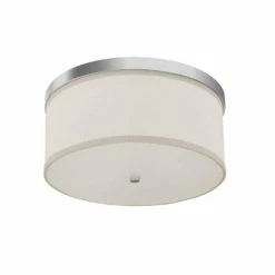 Buy 👏 Capital Lighting Midtown 3-light Polished Nickel Flush Mount - Polished Nickel - Polished Nickel 😀