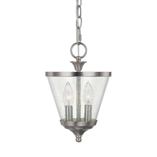 Top 10 ๐ Capital Lighting Stanton 2-light Convertible Foyer Pendant Brushed Nickel ๐งจ 1 Top 10 ๐ Capital Lighting Stanton 2-light Convertible Foyer Pendant Brushed Nickel ๐งจ